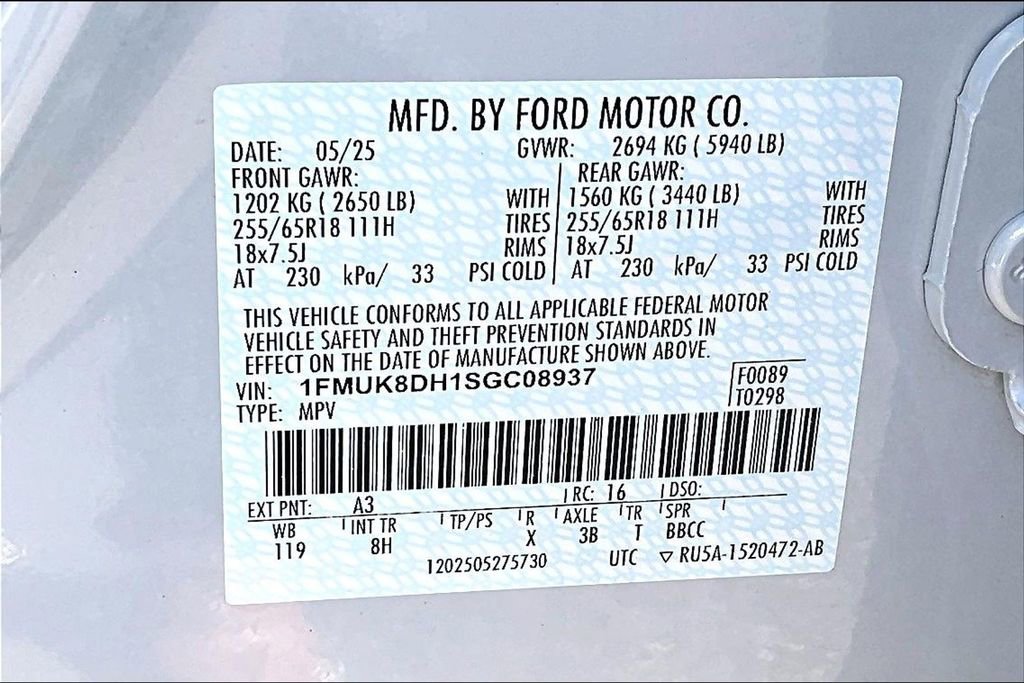 Used 2025 Ford Explorer Active image 46