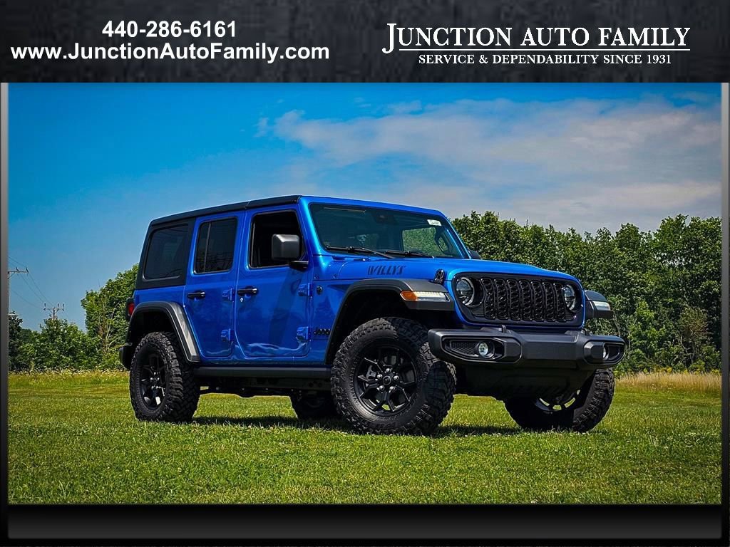 New 2025 Jeep Wrangler Willys