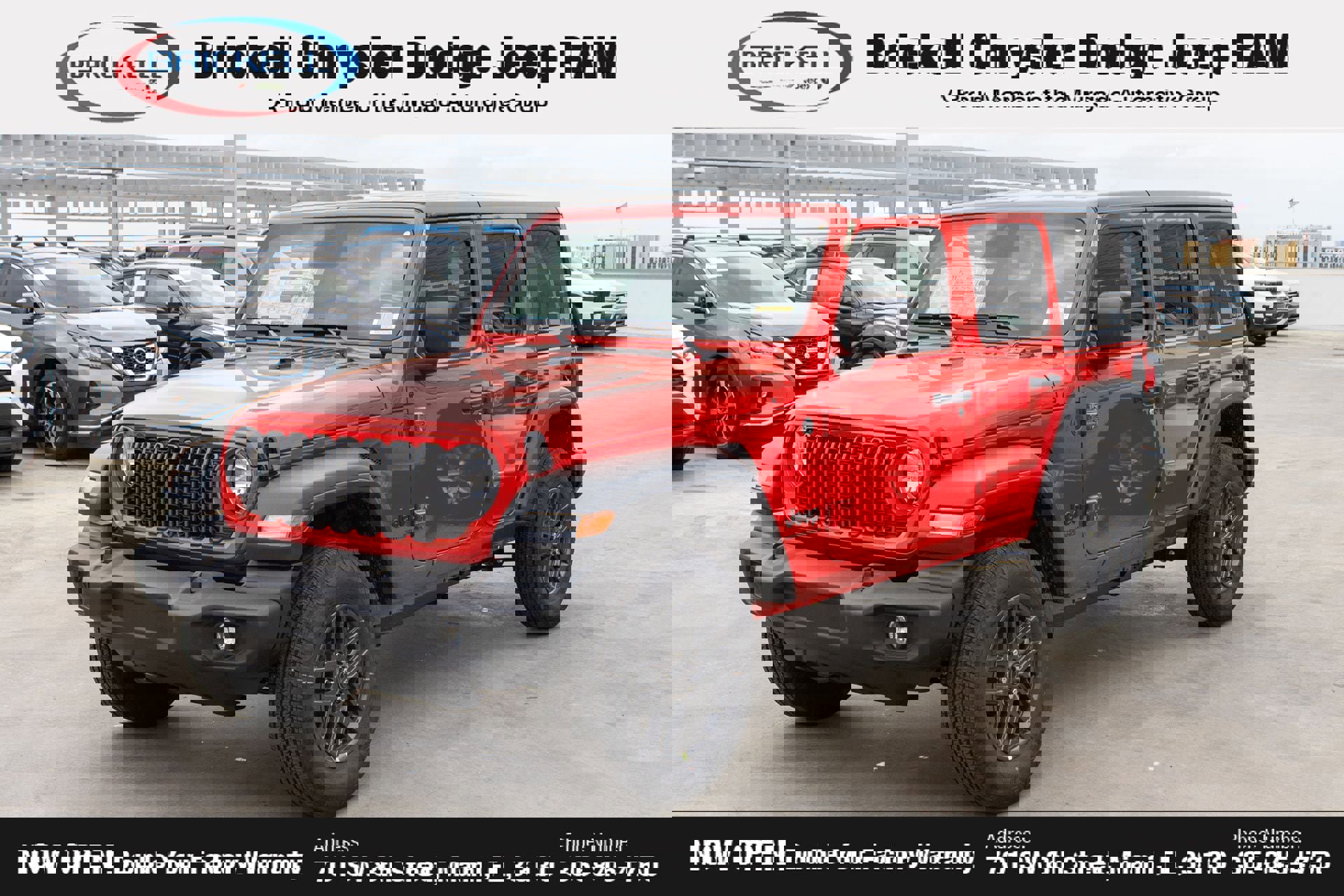 New 2026 Jeep Wrangler Sport S image 1