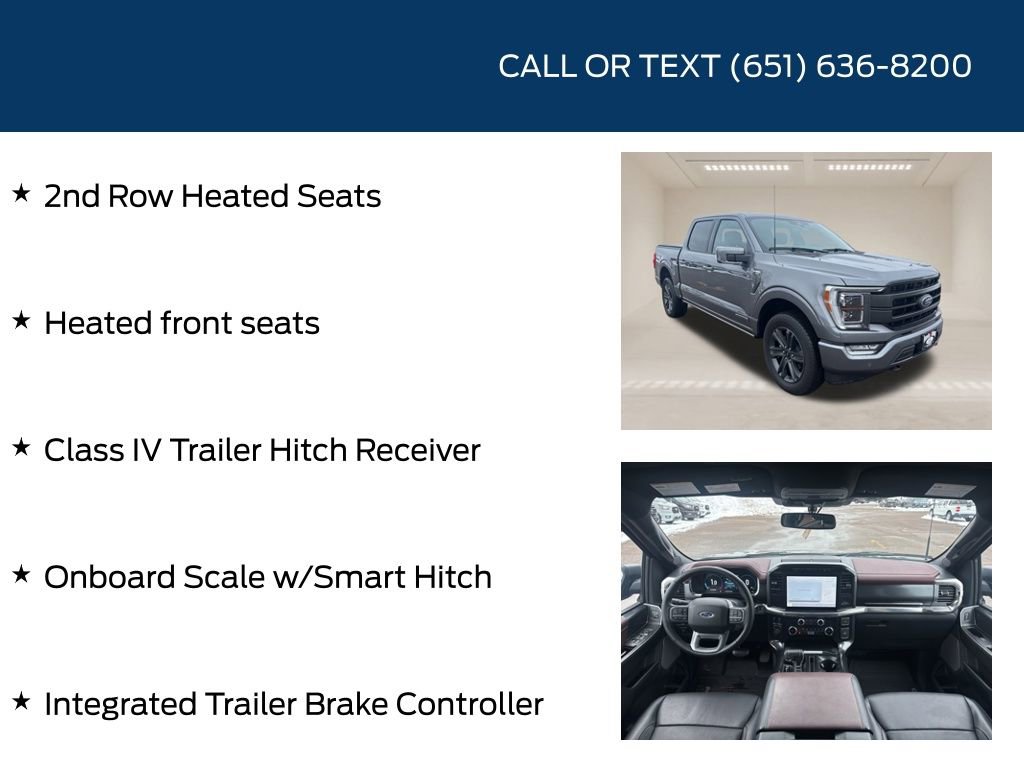 Used 2023 Ford F150 Lariat w/ Equipment Group 502A High image 20