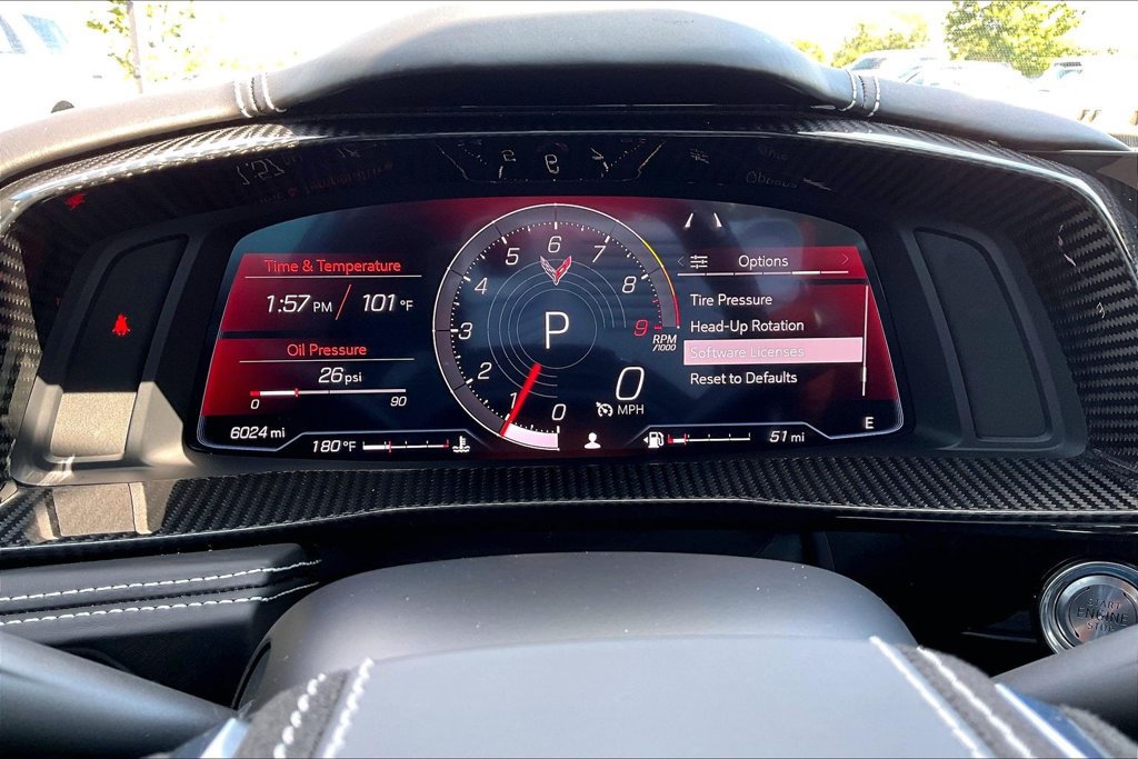 Used 2024 Chevrolet Corvette Z06 w/ Battery Protection Package RWD image 15