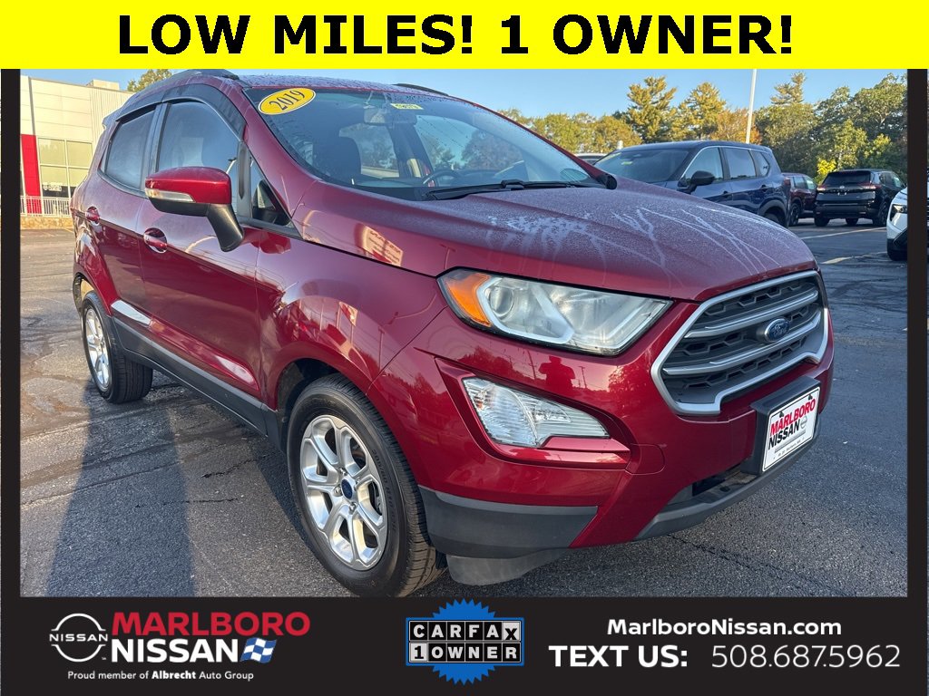Used 2019 Ford EcoSport SE w/ SE Convenience Package