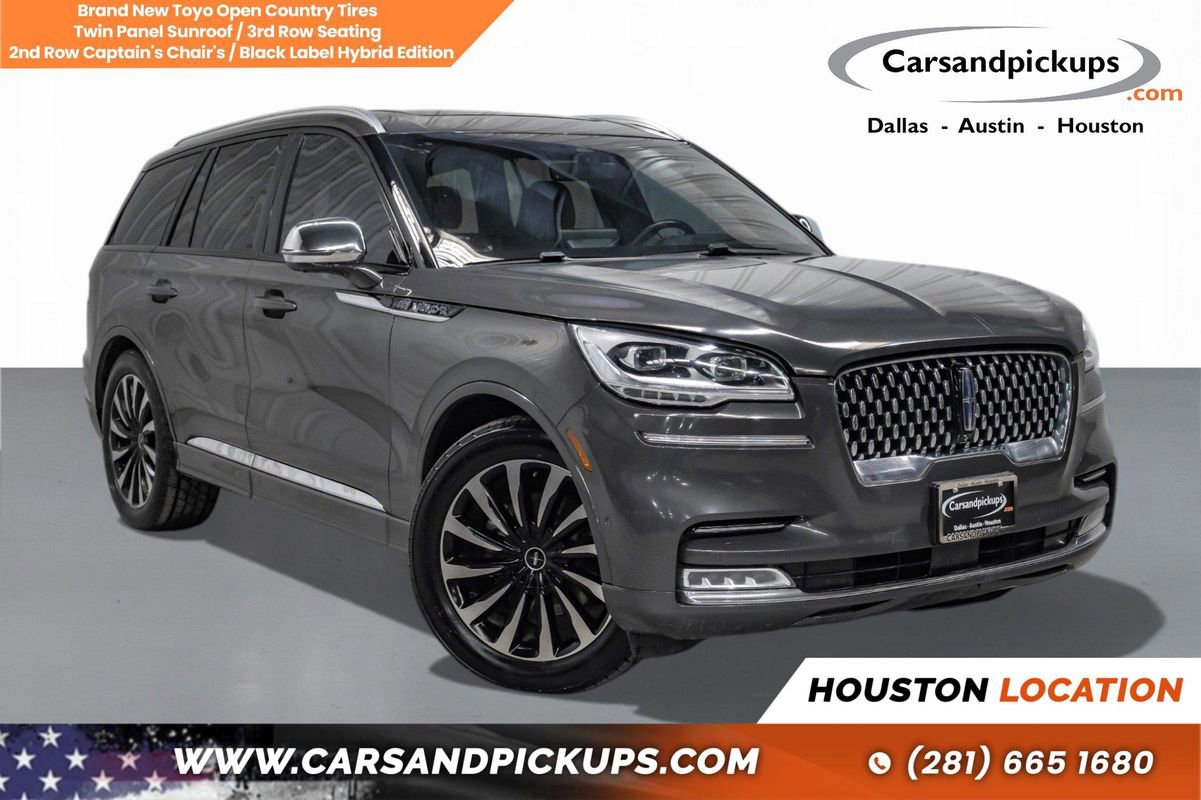 Used 2020 Lincoln Aviator Black Label Grand Touring w/ Class IV Trailer Tow Package