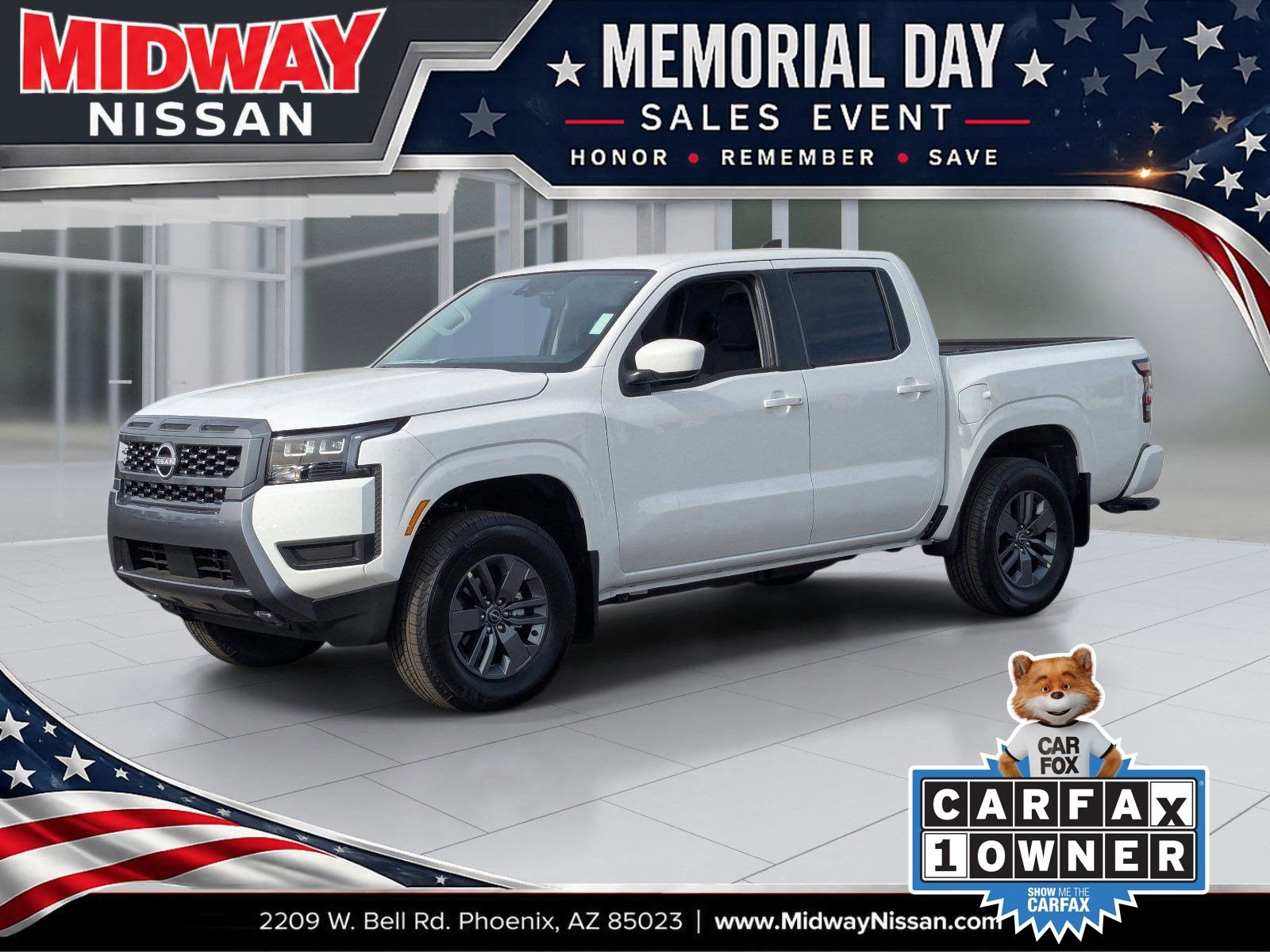 Certified 2026 Nissan Frontier SV w/ Tow Package