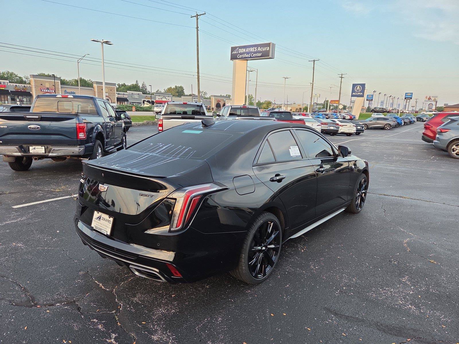 Used 2023 Cadillac CT4 Sport w/ LPO, ONYX Package AWD/4WD image 29