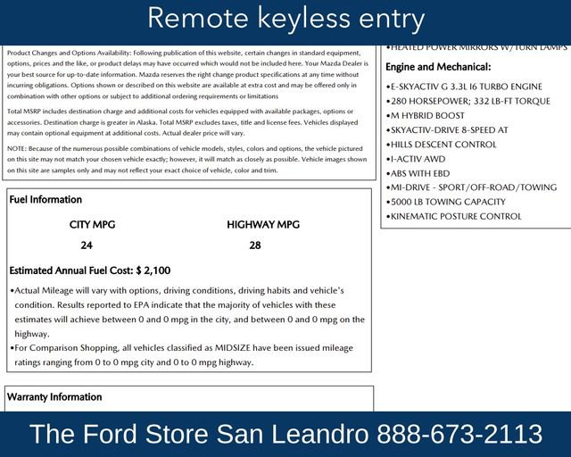 Used 2025 MAZDA CX-70 3.3 Turbo w/ Premium Plus Pkg image 27