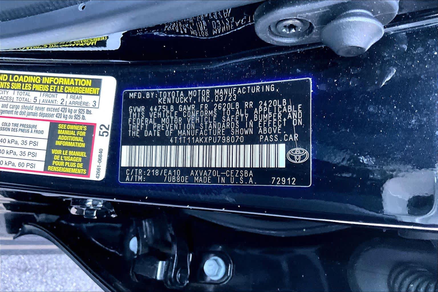 Used 2023 Toyota Camry SE w/ Convenience Package FWD image 34