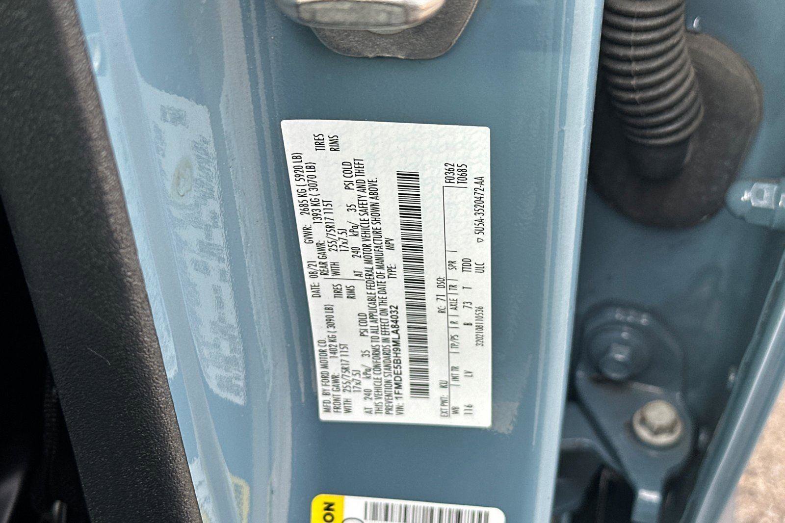 Used 2021 Ford Bronco Big Bend image 33