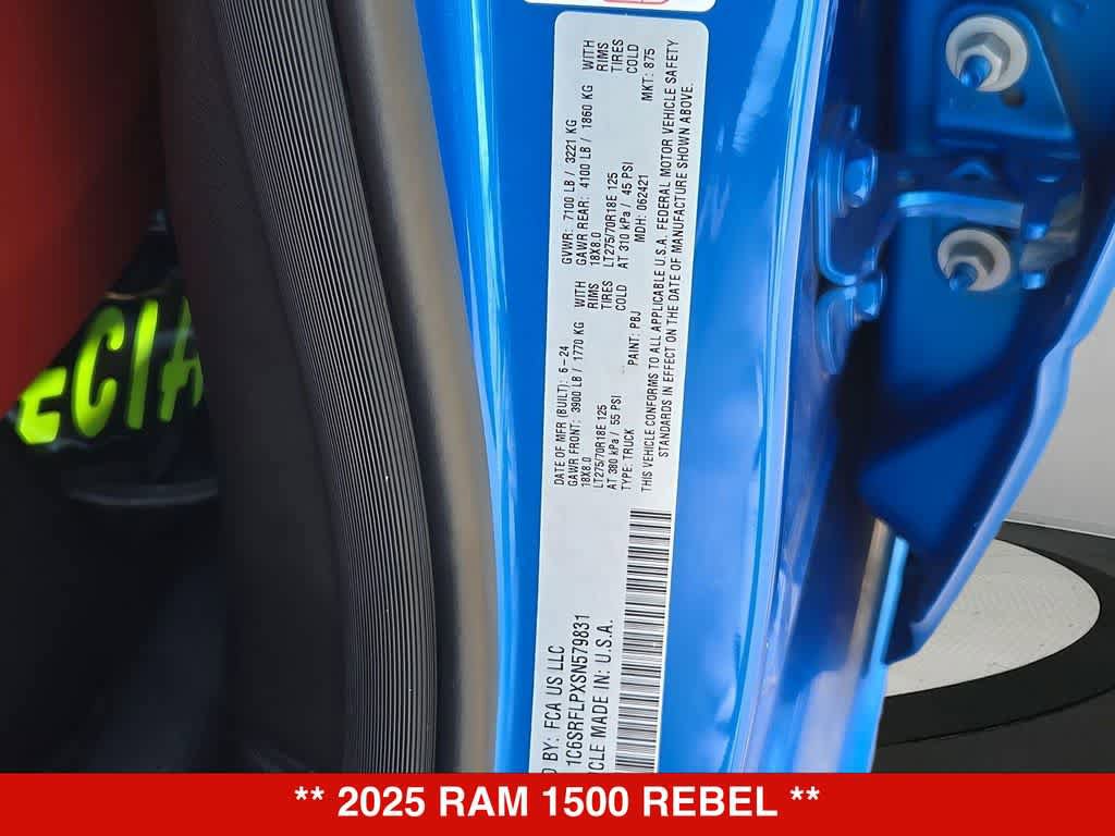 Used 2025 RAM 1500 Rebel w/ Rebel Level 1 Equipment Group AWD/4WD image 37