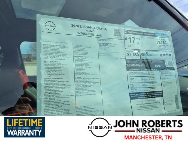 New 2026 Nissan Armada NISMO image 19
