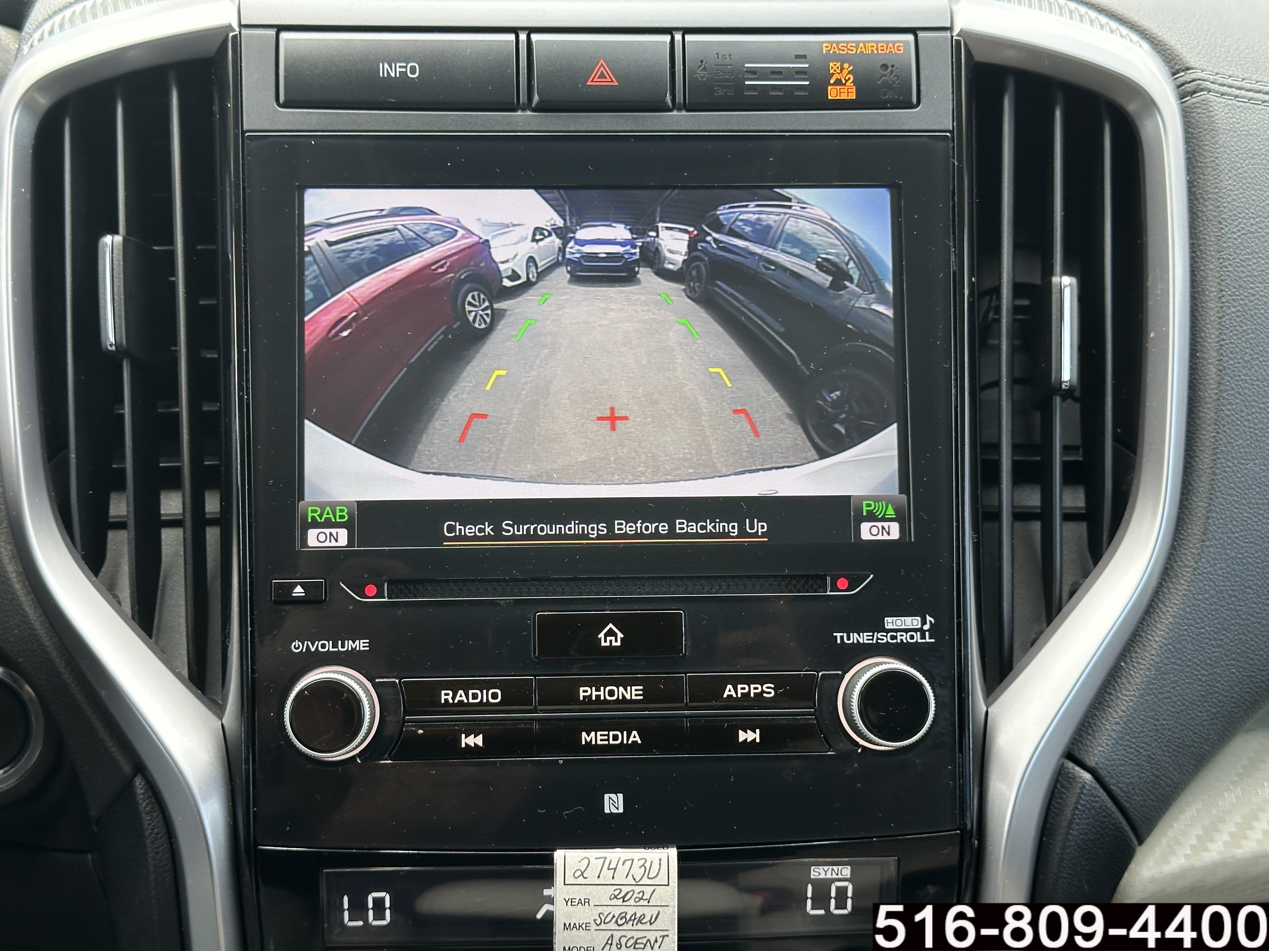 Used 2021 Subaru Ascent Premium w/ Convenience Package AWD/4WD image 16