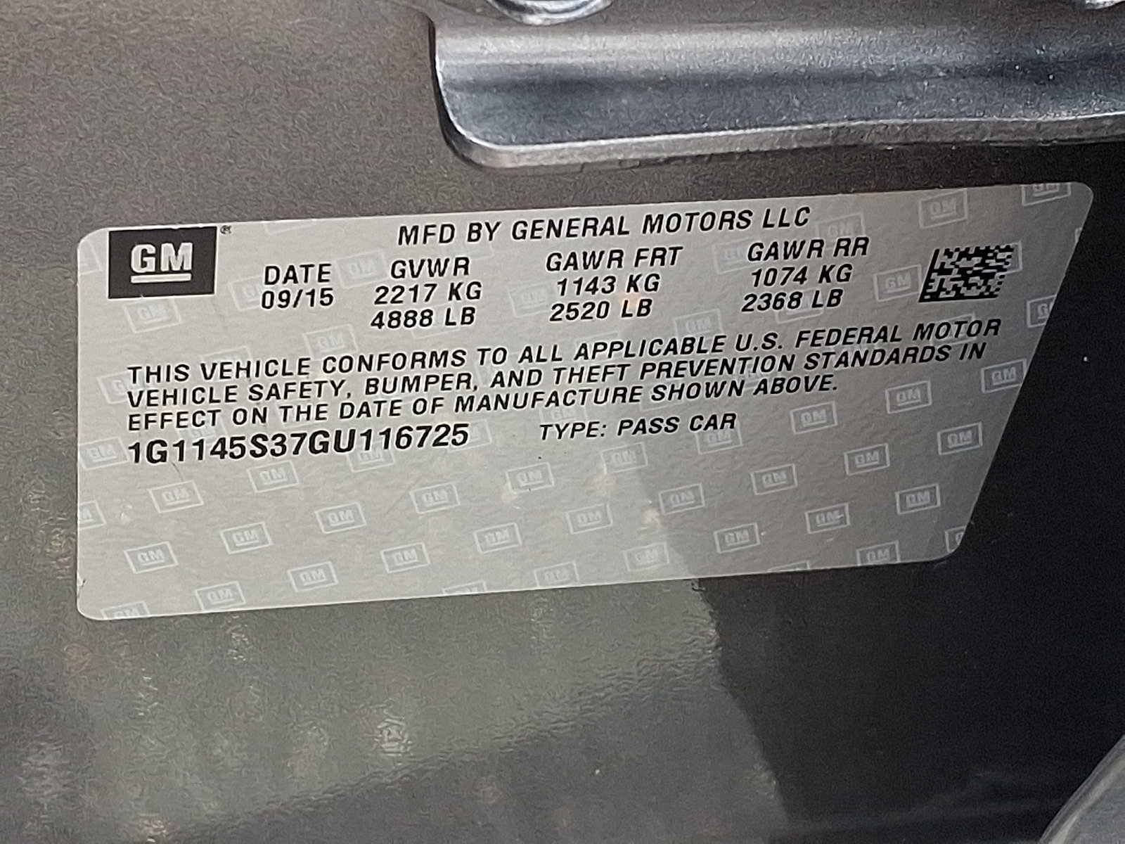 Used 2016 Chevrolet Impala LTZ w/ Enhanced Convenience Package FWD image 29