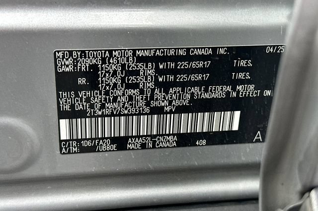 Certified 2025 Toyota RAV4 XLE FWD image 34