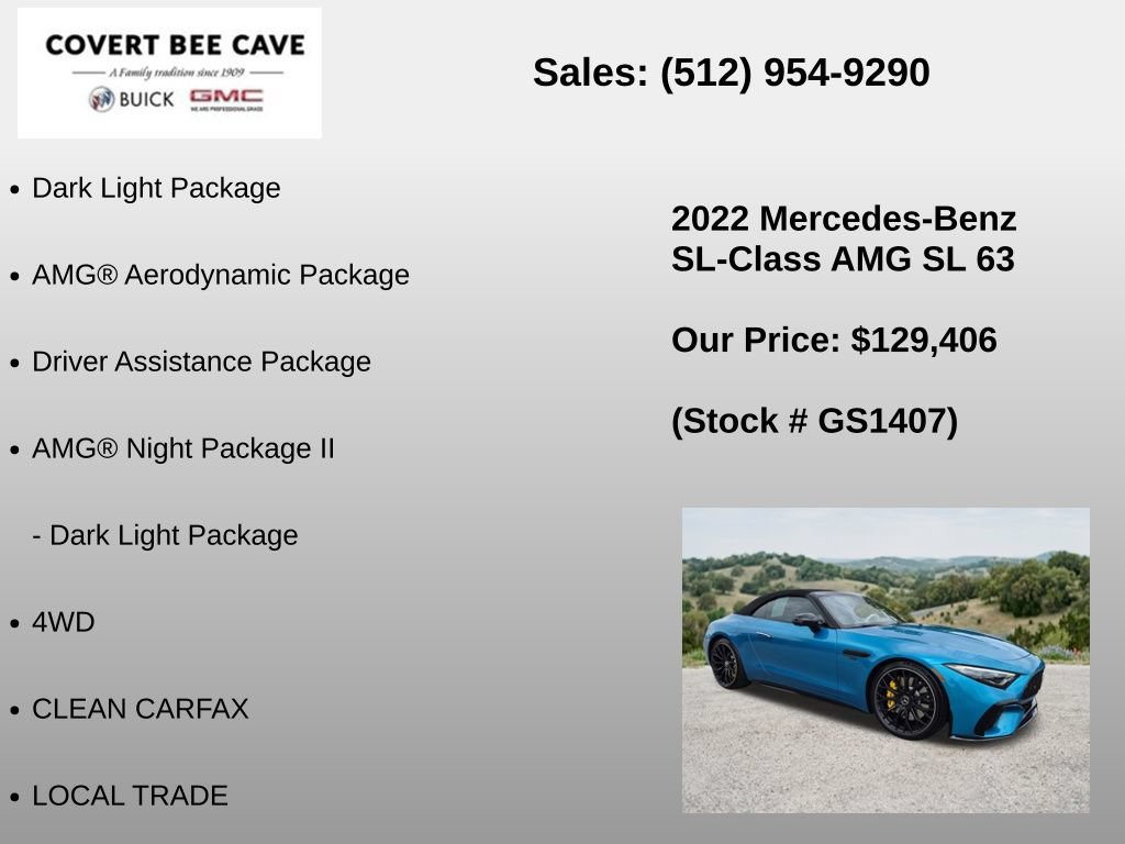 Used 2022 Mercedes-Benz SL 63 AMG 4MATIC image 6