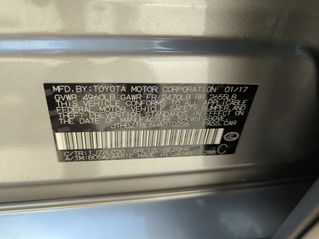 Used 2017 Lexus GS 350 RWD image 28