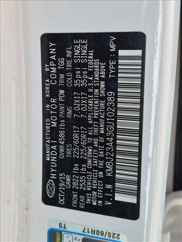 Used 2016 Hyundai Tucson SE FWD image 23