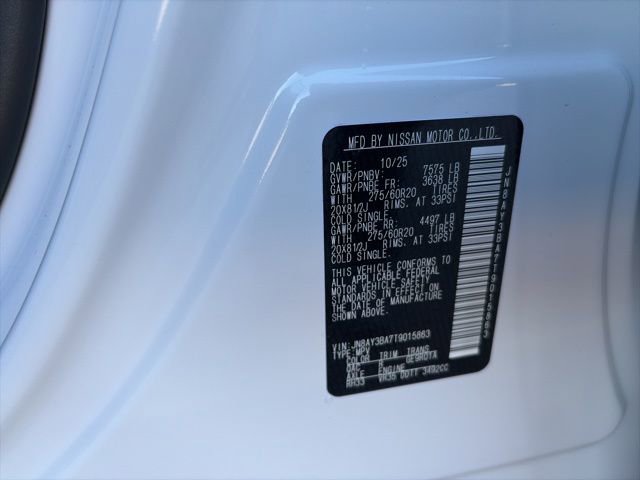 New 2026 Nissan Armada SL w/ Captain's Chari Seat Package image 24