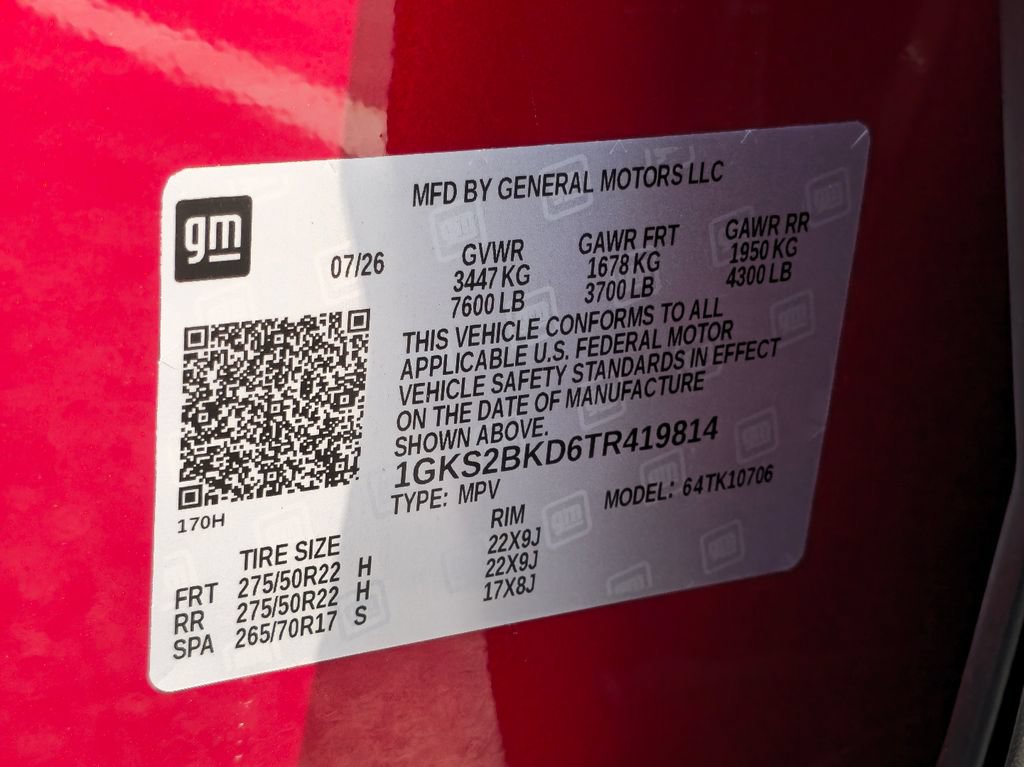 New 2026 GMC Yukon Elevation w/ Elevation Premium Package AWD/4WD image 37
