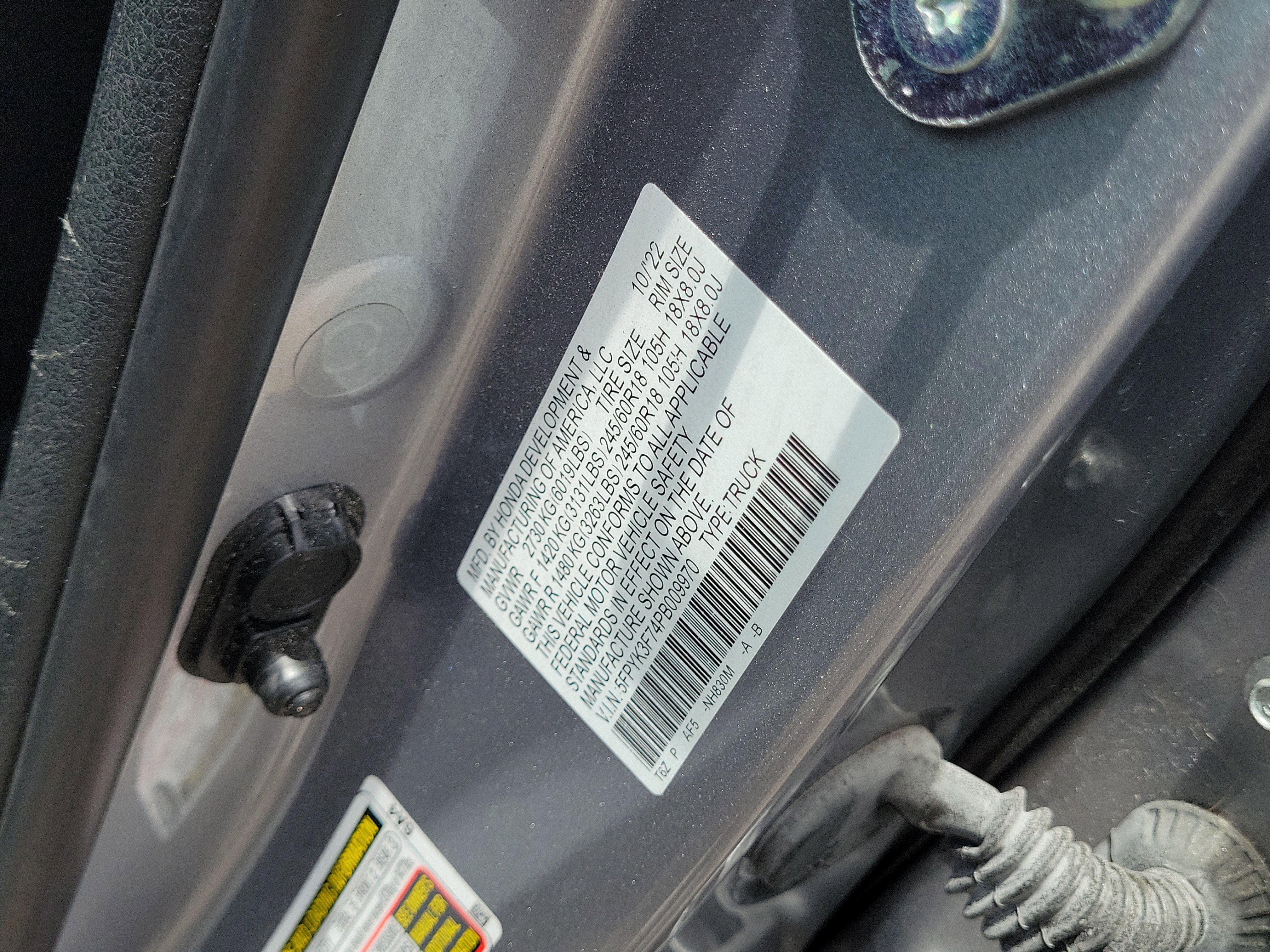 Certified 2023 Honda Ridgeline RTL-E image 34