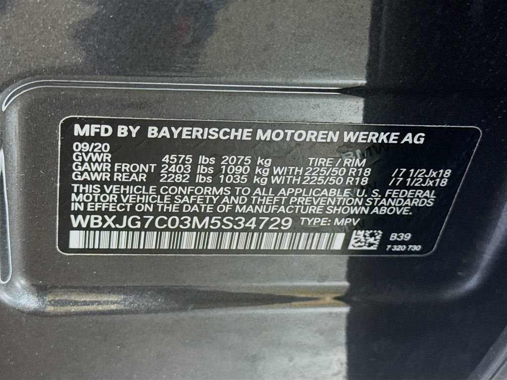 Used 2021 BMW X1 sDrive28i FWD image 40
