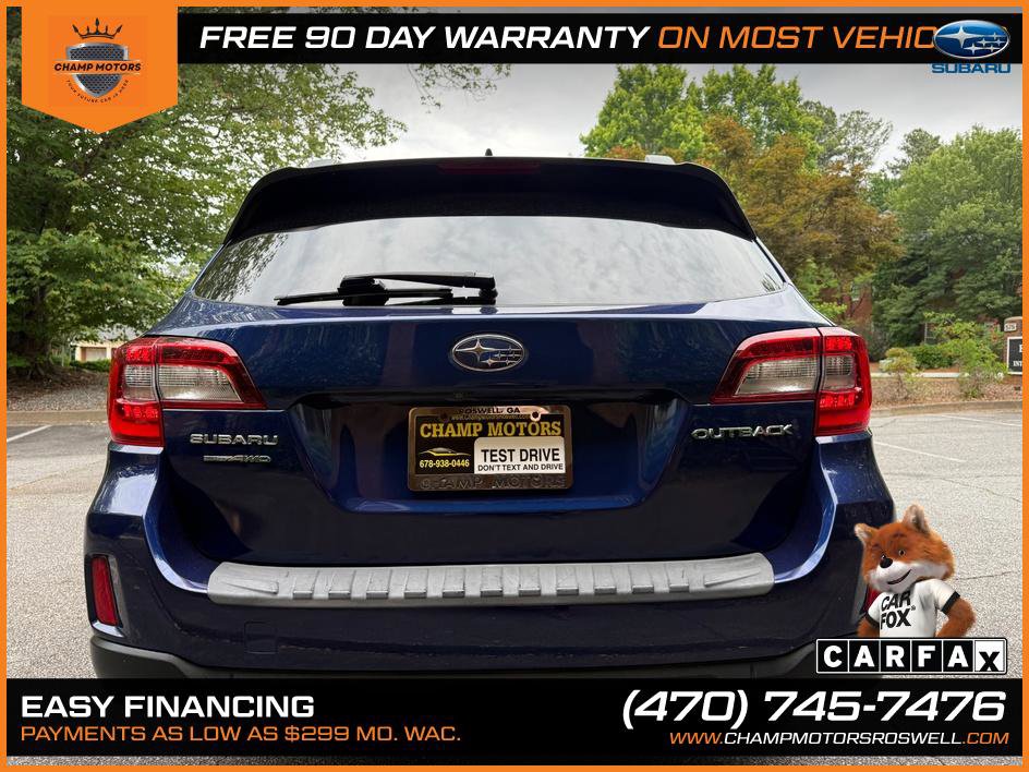 Used 2016 Subaru Outback 2.5i Limited AWD/4WD image 9