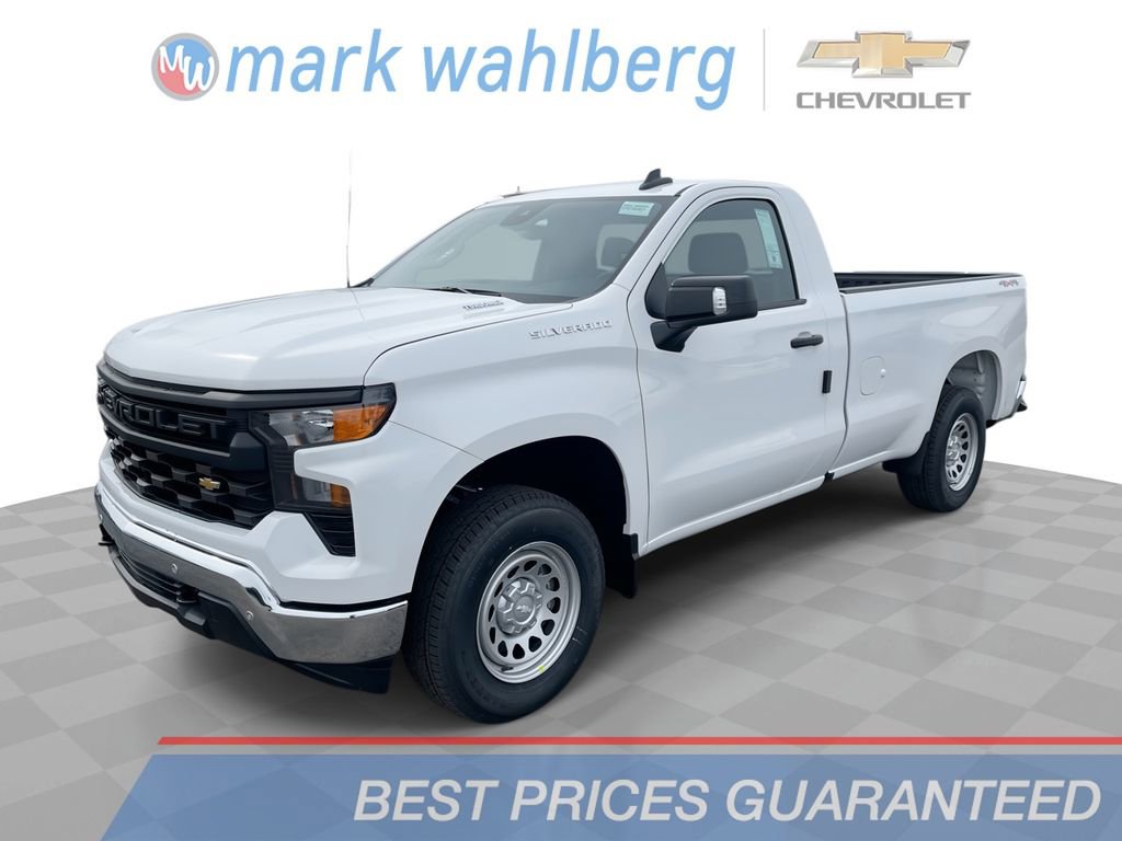 New 2026 Chevrolet Silverado 1500 W/T w/ WT Safety Package AWD/4WD image 1