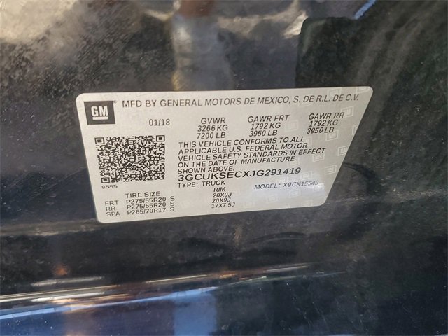 Used 2018 Chevrolet Silverado 1500 LTZ w/ Sport Package image 30