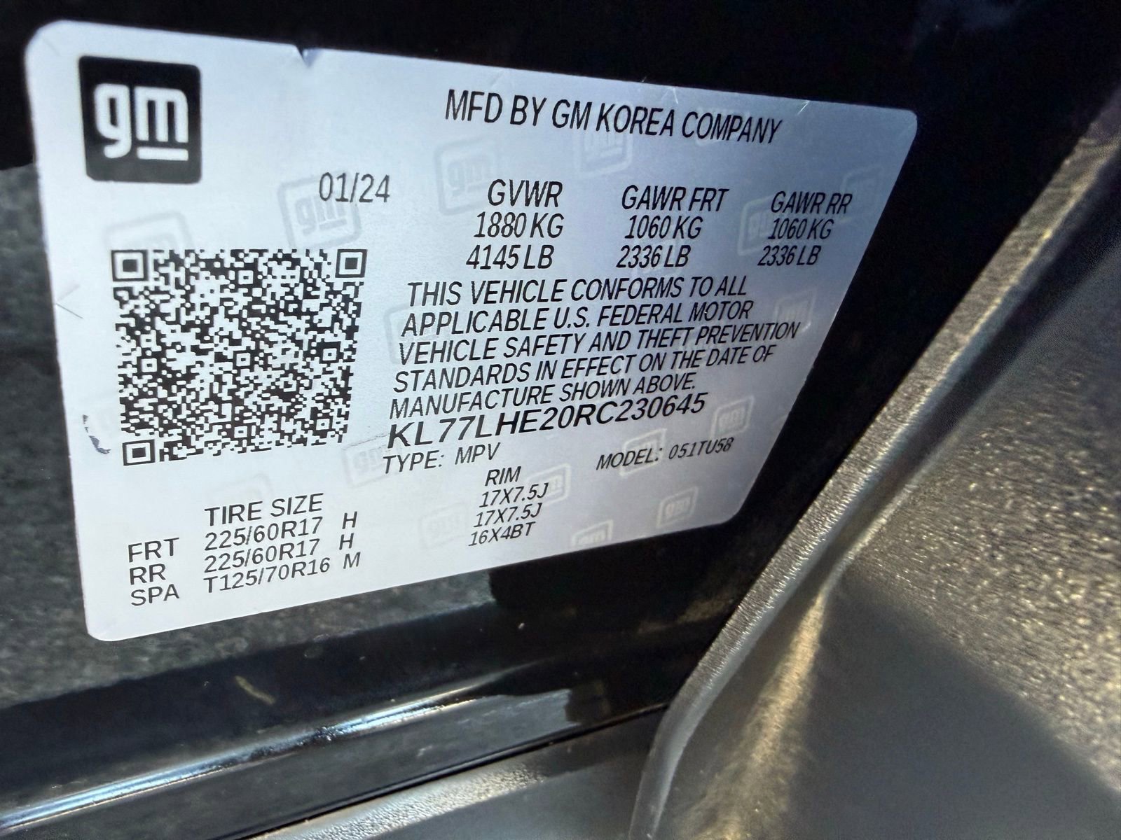 Certified 2024 Chevrolet Trax LT image 41