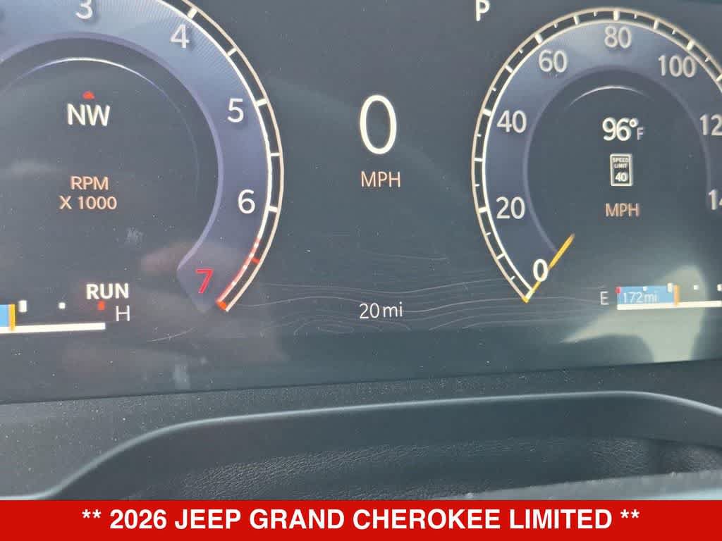 New 2026 Jeep Grand Cherokee Limited w/ Limited Altitude Package RWD image 34