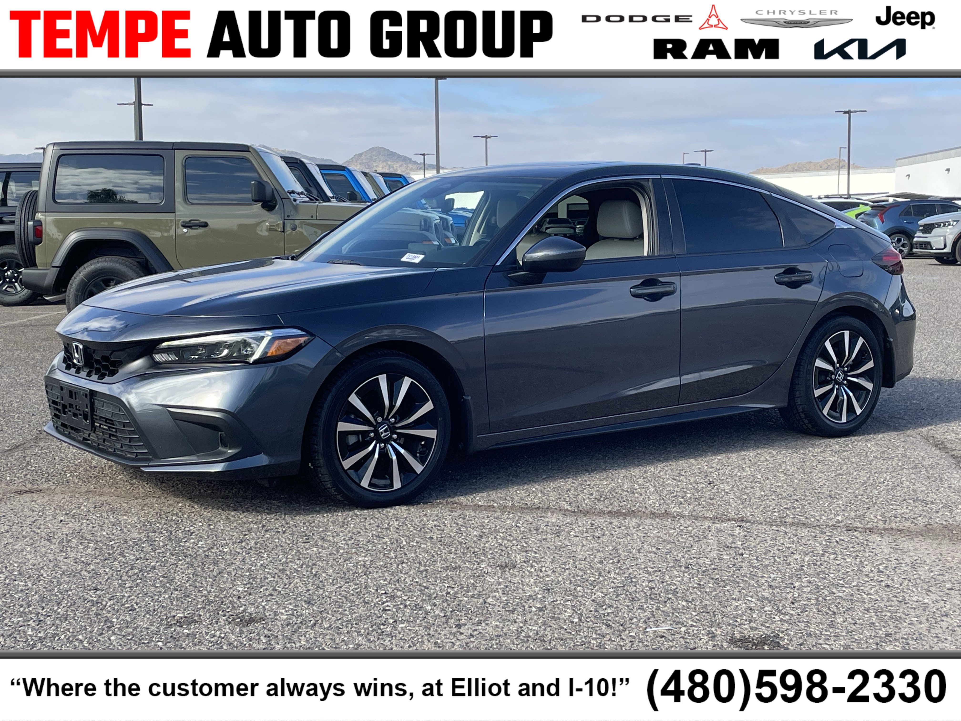 Used 2023 Honda Civic EX-L image 1