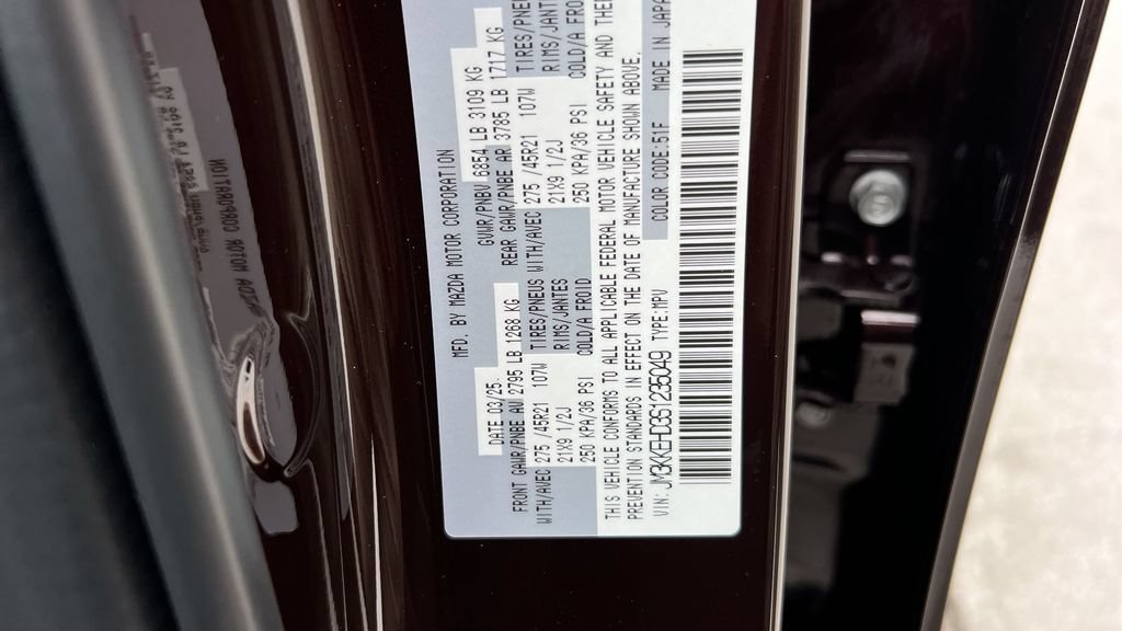 New 2025 MAZDA CX-90 3.3 Turbo w/ Premium Plus Pkg AWD/4WD image 60