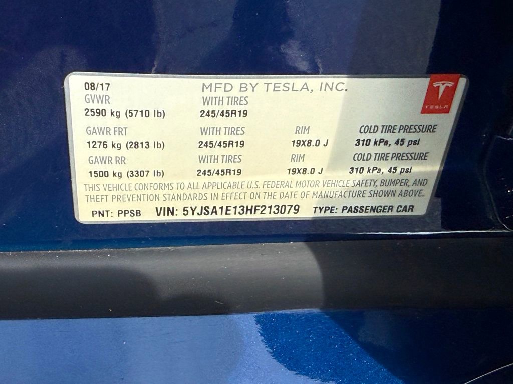 Used 2017 Tesla Model S 75 image 42
