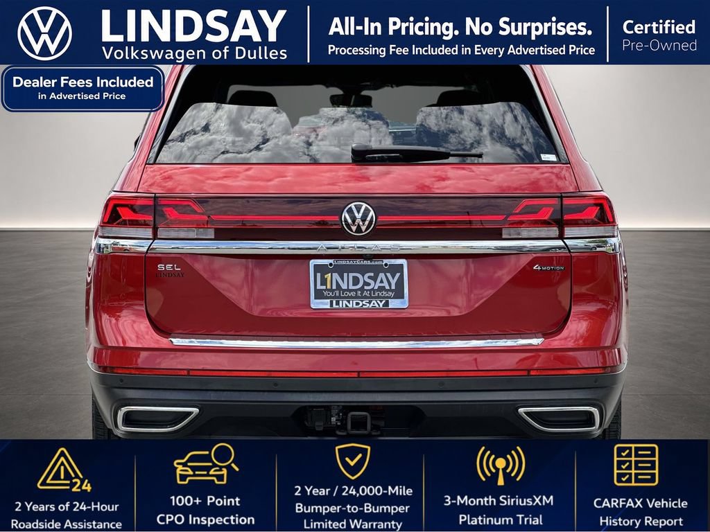 Used 2024 Volkswagen Atlas SEL AWD/4WD image 6