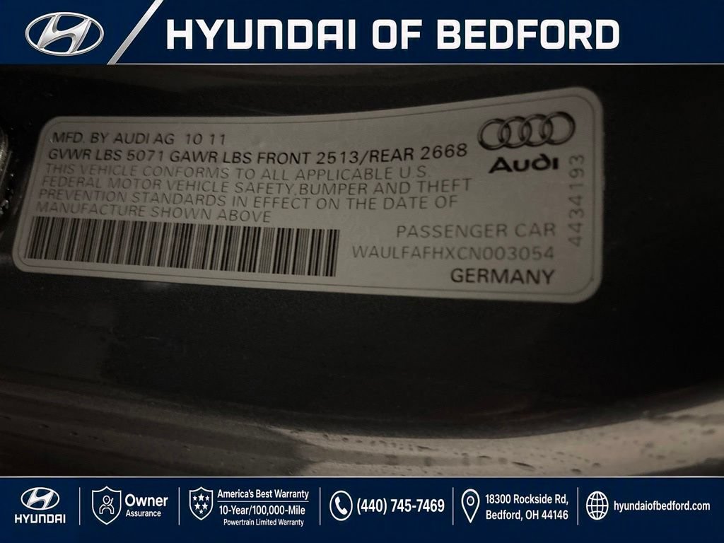 Used 2012 Audi A5 2.0T Premium Plus AWD/4WD image 19