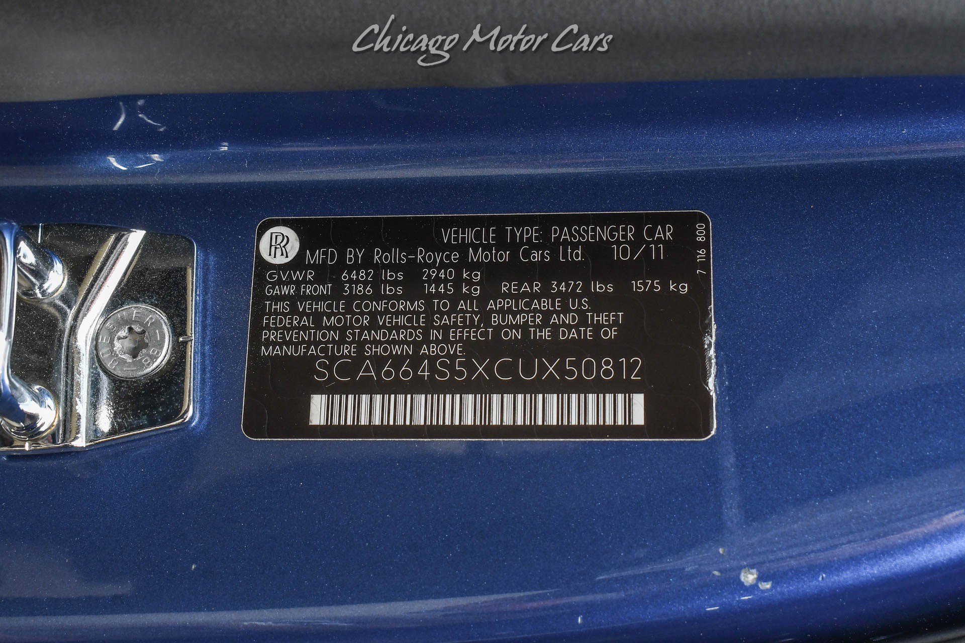 Used 2012 Rolls-Royce Ghost Sedan Panoroof Starlight Headl image 63