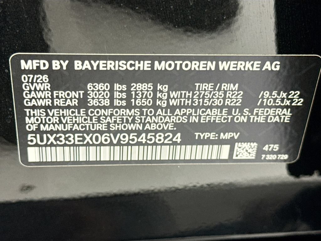 New 2027 BMW X6 xDrive40i w/ Climate Comfort Package AWD/4WD image 34