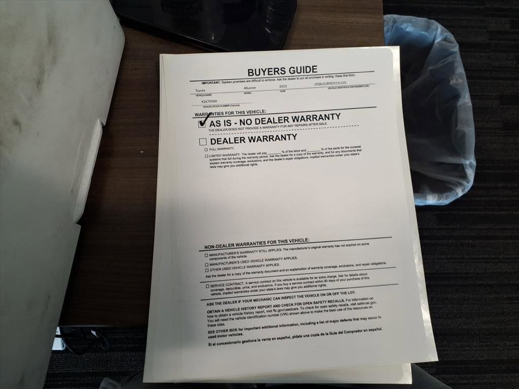 Used 2013 Toyota 4Runner SR5 w/ Premium Pkg image 31