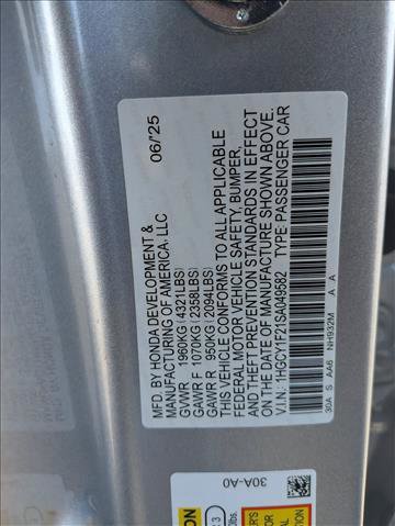 Used 2025 Honda Accord LX image 16