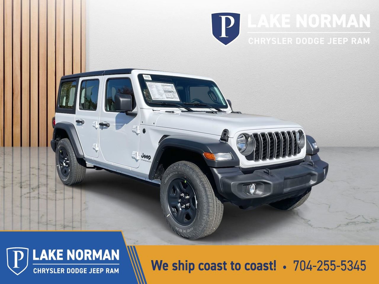 New 2026 Jeep Wrangler Unlimited Sport S image 1