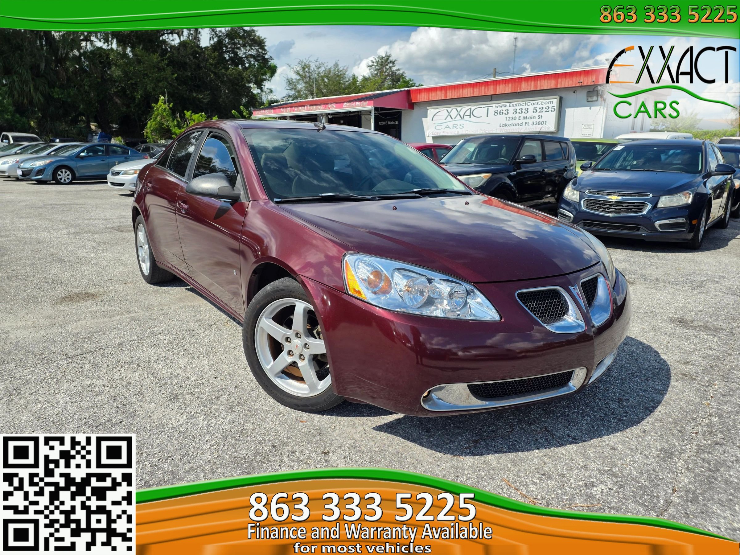 Used 2008 Pontiac G6 Sedan w/ Sport Package
