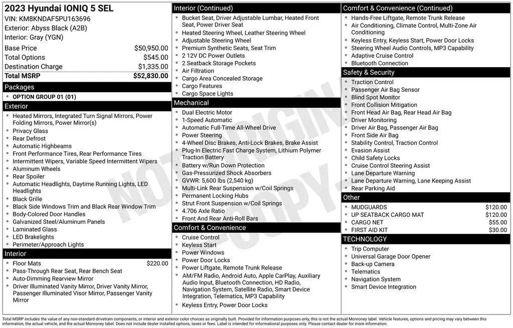 Used 2023 Hyundai Ioniq 5 SEL AWD/4WD image 29
