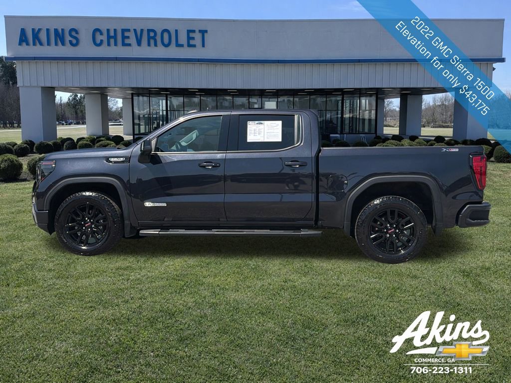 Used 2022 GMC Sierra 1500 Elevation w/ Elevation Premium Package AWD/4WD image 11