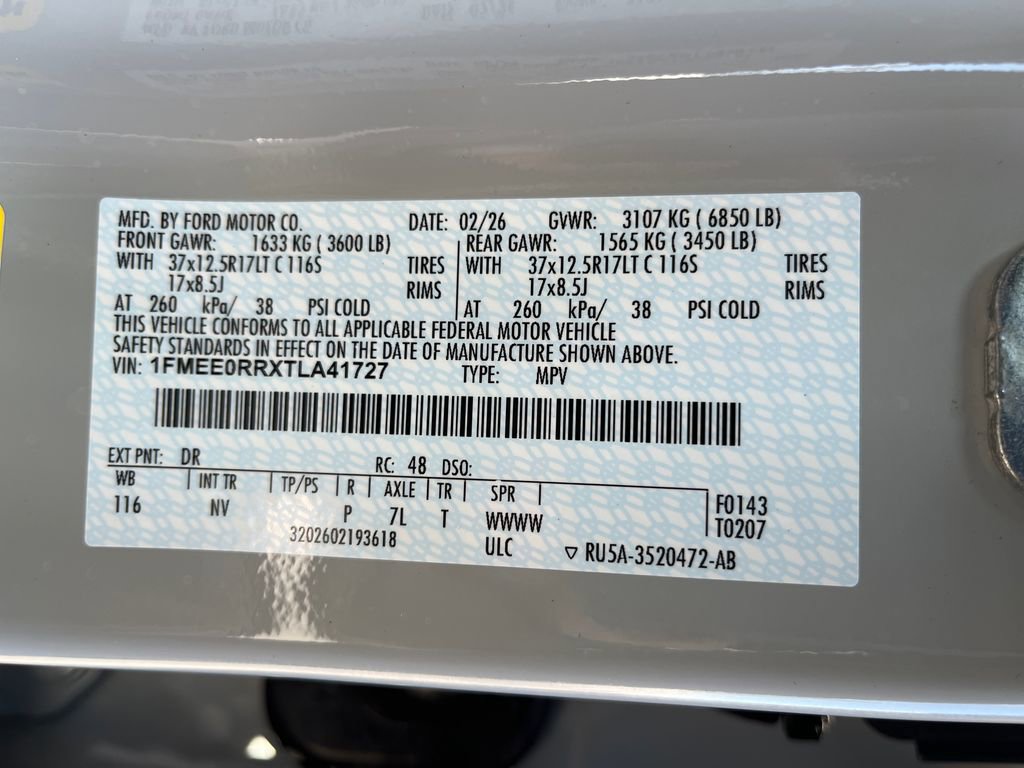 New 2026 Ford Bronco Raptor w/ Interior Carbon Fiber Pack image 30