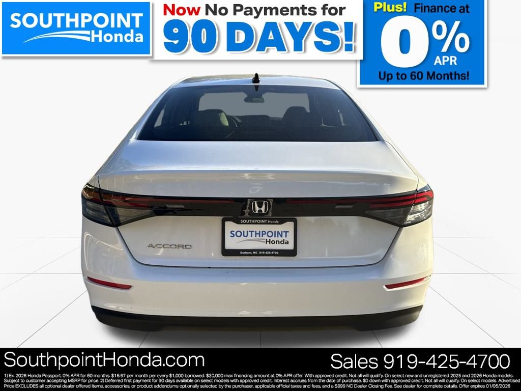 New 2025 Honda Accord SE image 8