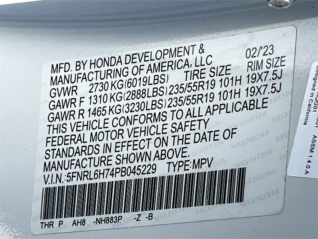 Used 2023 Honda Odyssey Sport image 33