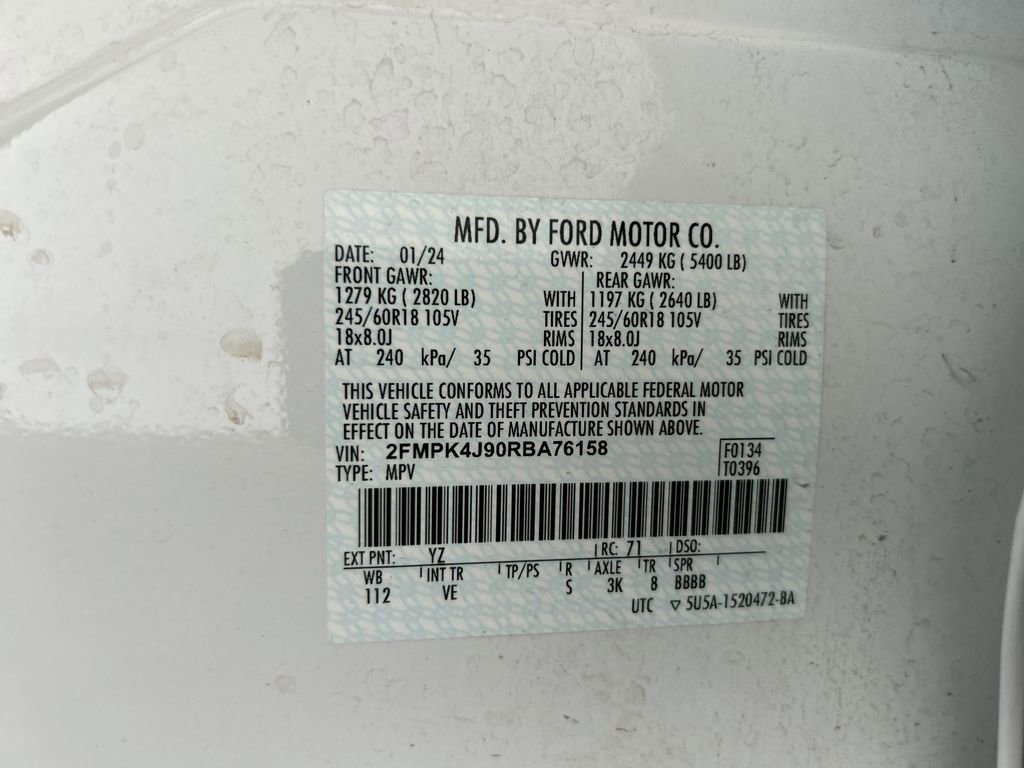 Used 2024 Ford Edge SEL image 42