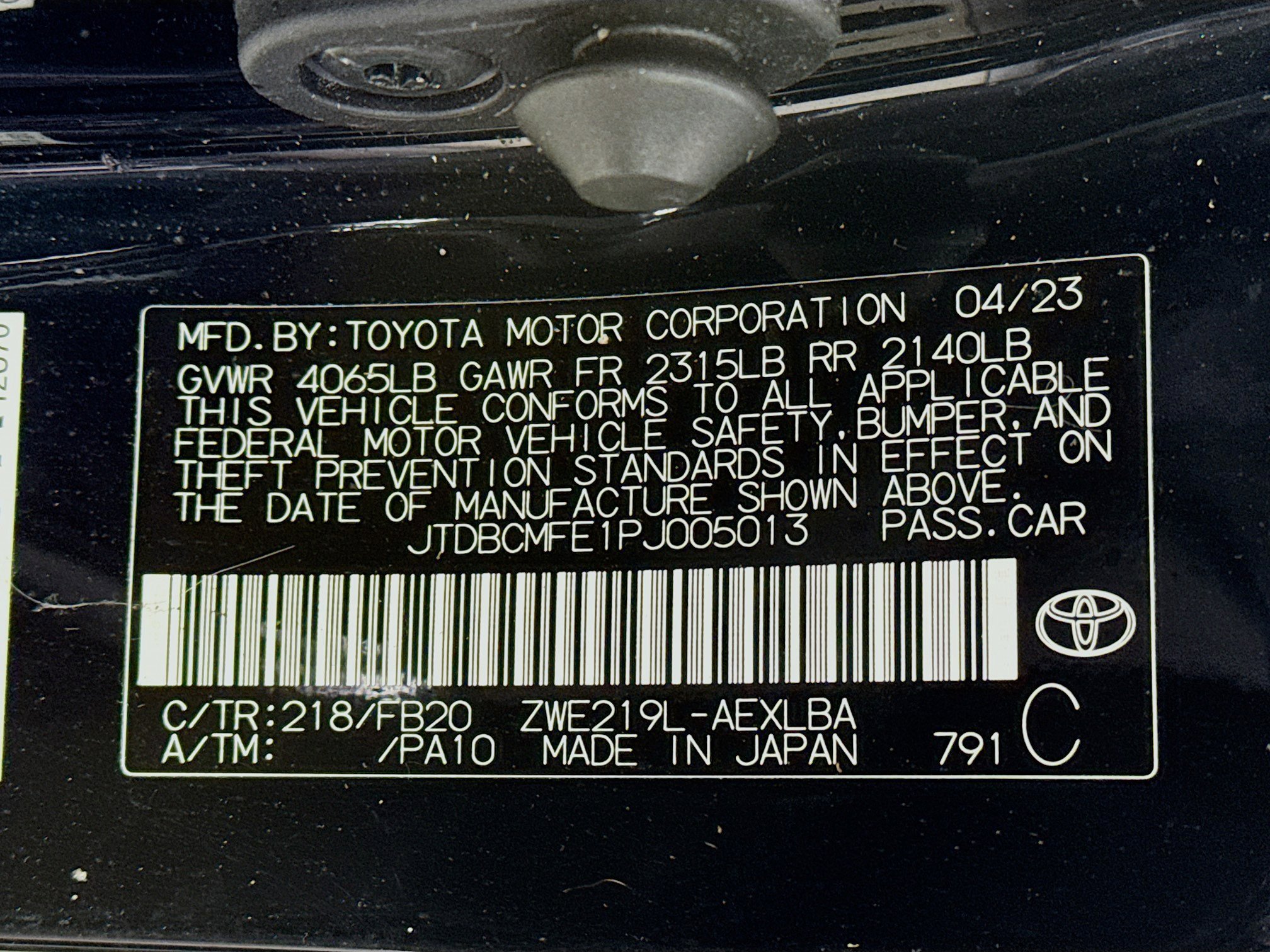 Certified 2023 Toyota Corolla LE w/ LE Convenience Package FWD image 31