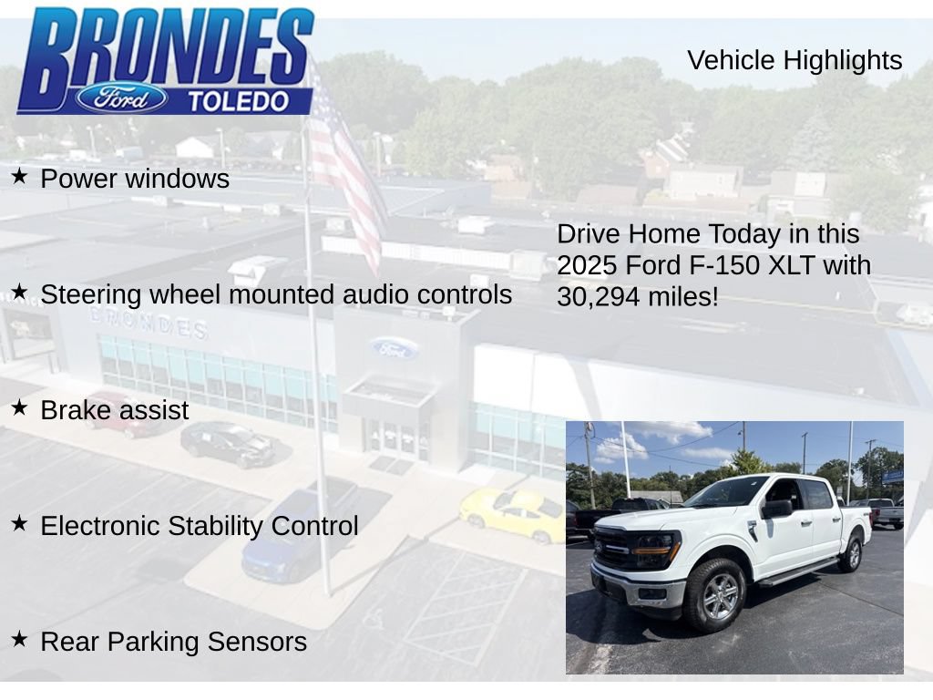 Used 2025 Ford F150 XLT w/ Equipment Group 301A Standard AWD/4WD image 16