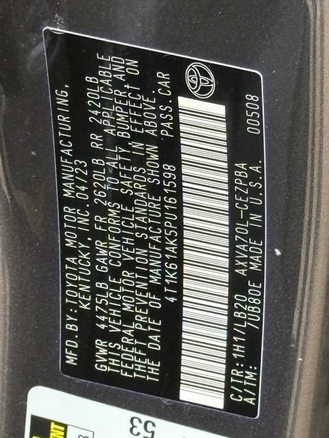 Used 2023 Toyota Camry XSE FWD image 32