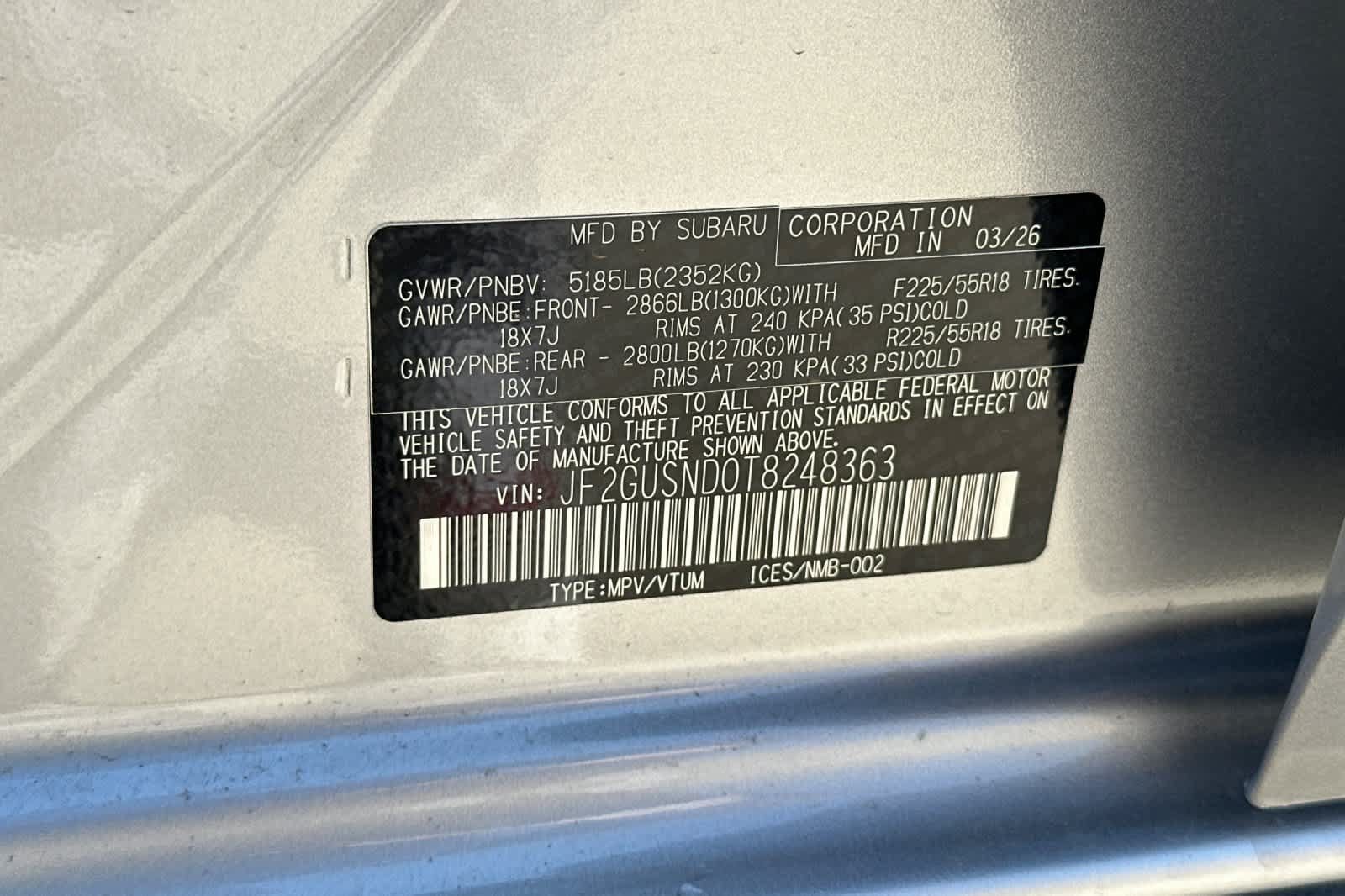 New 2026 Subaru Crosstrek 2.5i Limited w/ Crosstrek Mirror Package AWD/4WD image 34